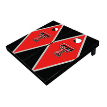 Texas Tech Red Raiders Red And Black Matching Diamond All-Weather Cornhole Boards
