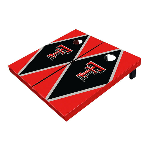 Texas Tech Red Raiders Black And Red Matching Diamond All-Weather Cornhole Boards