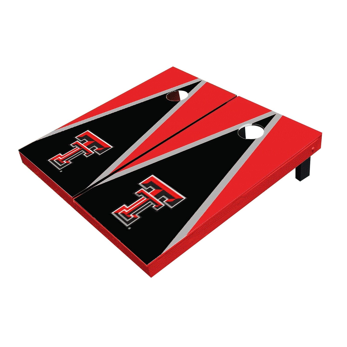 Texas Tech Red Raiders Black And Red Matching Triangle All-Weather Cornhole Boards