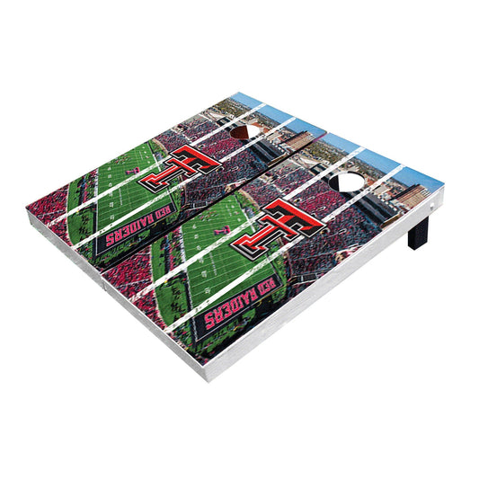 Texas Tech Red Raiders Stadium Long Stripe All-Weather Cornhole Boards