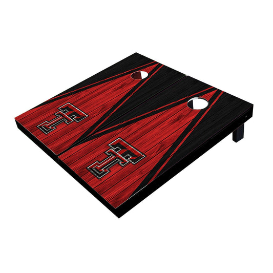 Texas Tech Red Raiders Red And Black Triangle Cornhole Boards