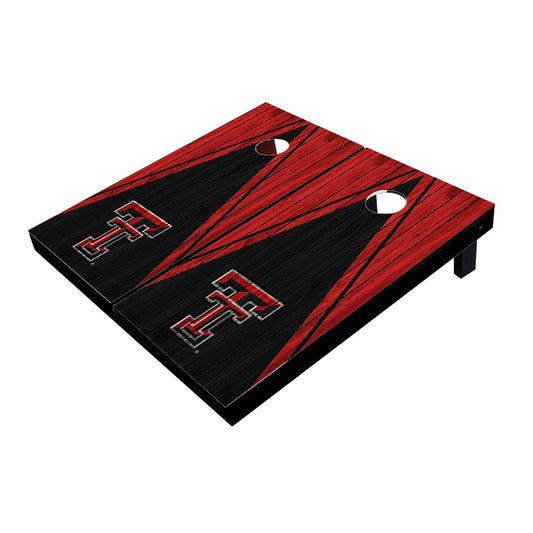 Texas Tech Red Raiders Black And Red Matching Triangle All-Weather Cornhole Boards