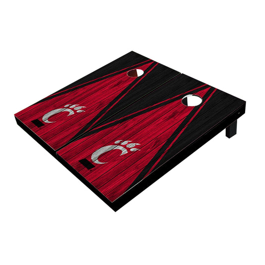 Cincinnati Bearcats Red And Black Matching Triangle All-Weather Cornhole Boards