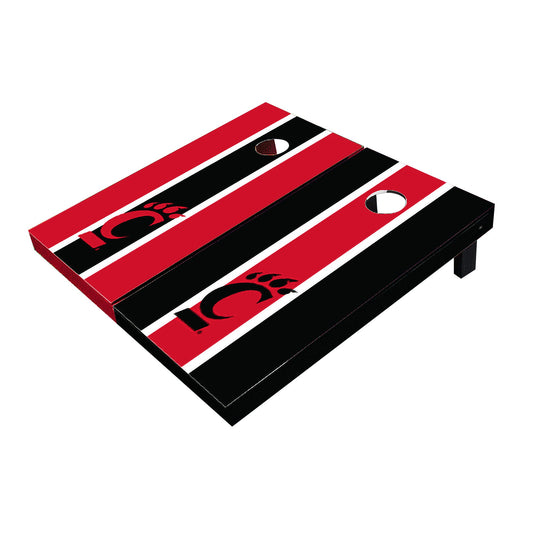 Cincinnati Bearcats Alternating Long Stripe Cornhole Boards