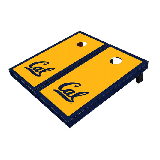 UC Berkeley Golden Bears Yellow Matching Border All-Weather Cornhole Boards