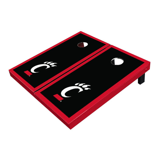 Cincinnati Bearcats Black Matching Border All-Weather Cornhole Boards