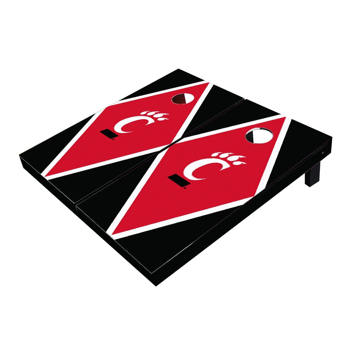 Cincinnati Bearcats Red And Black Matching Diamond All-Weather Cornhole Boards