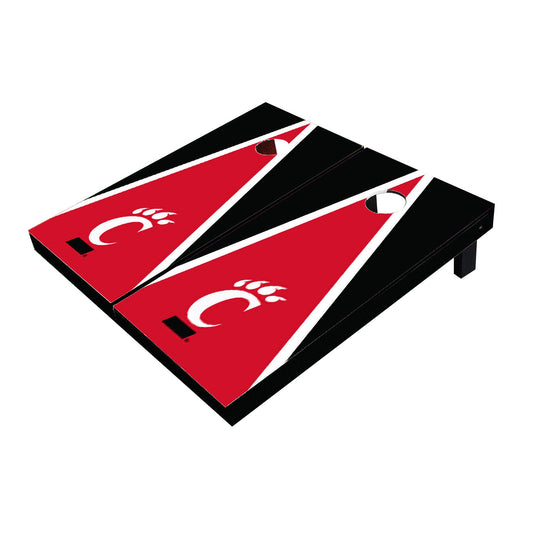 Cincinnati Bearcats Red And Black Matching Triangle Cornhole Boards