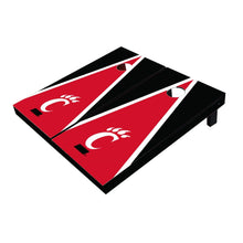 Cincinnati Bearcats Red And Black Matching Triangle All-Weather Cornhole Boards
