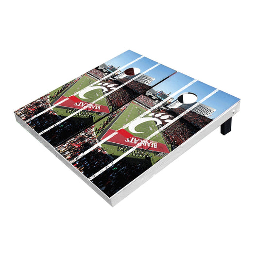 Cincinnati Bearcats Stadium Long Stripe All-Weather Cornhole Boards