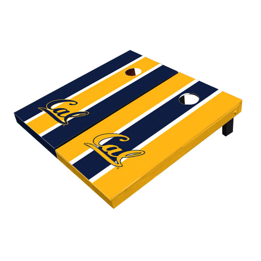 UC Berkeley Golden Bears Alternating Long Stripe Cornhole Boards