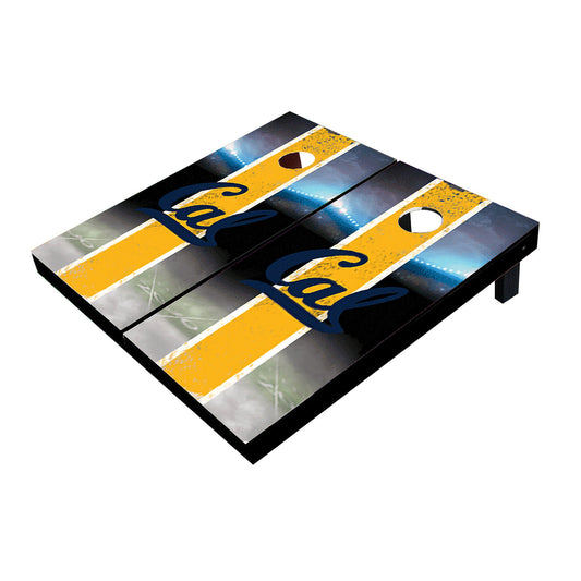 UC Berkeley Golden Bears Field Long Stripe Matching Yellow Cornhole Boards