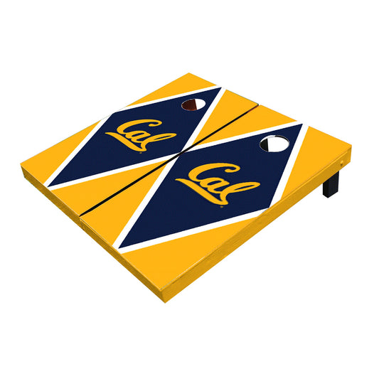 UC Berkeley Golden Bears Navy And Yellow Matching Diamond Cornhole Boards
