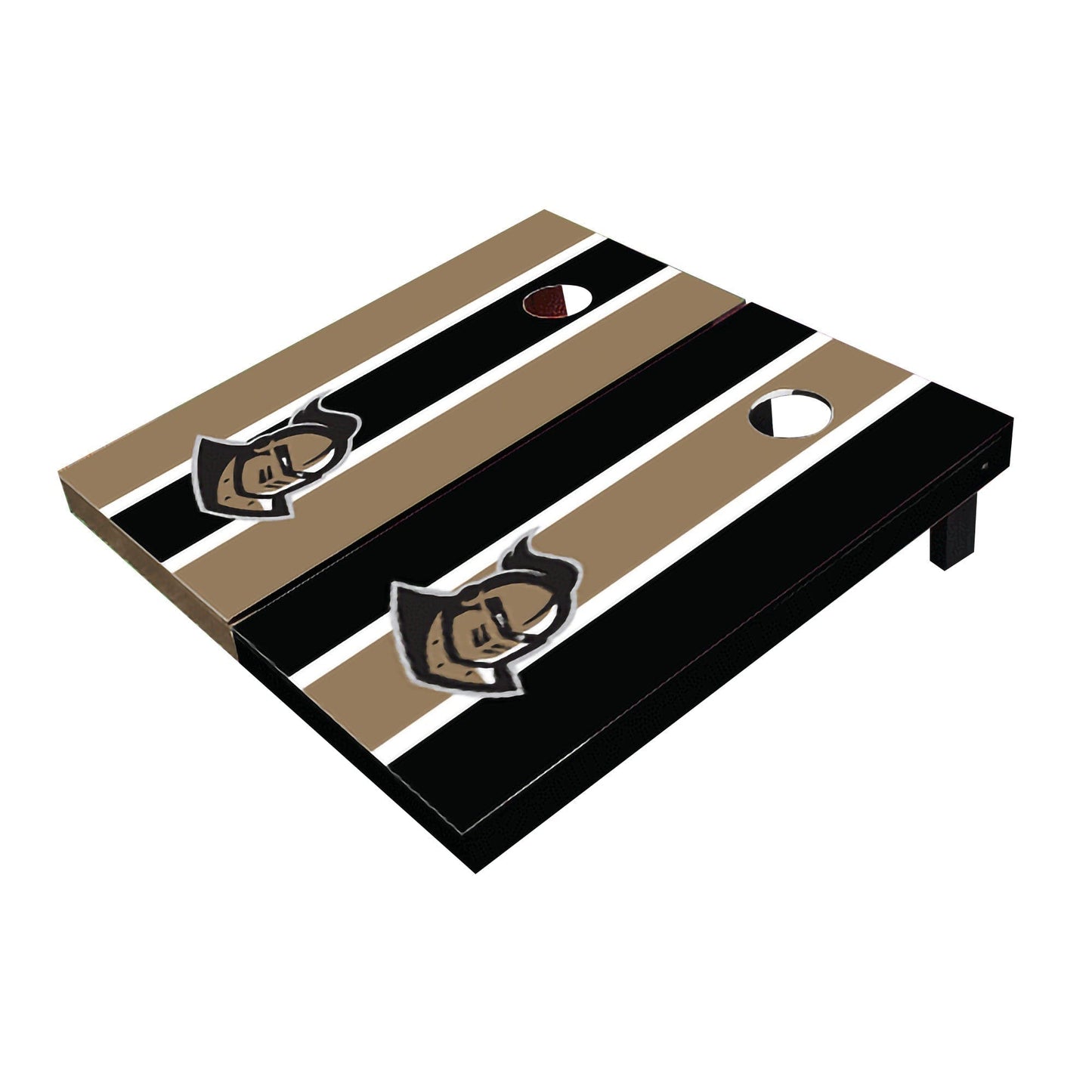 Central Florida UCF Golden Knights "Knightro" Alternating Long Stripe All-Weather Cornhole Boards