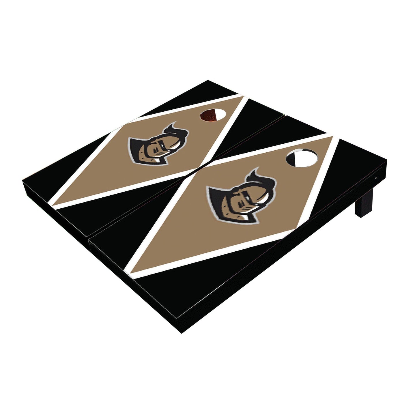 Central Florida UCF Golden Knights "Knightro" Gold And Black Matching Diamond All-Weather Cornhole Boards