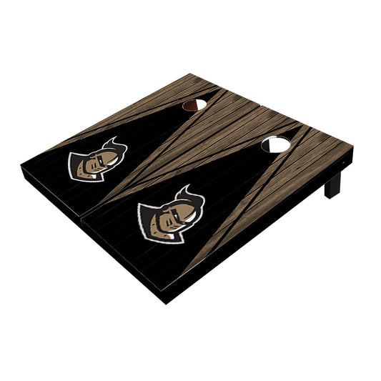 Central Florida UCF Golden Knights "Knightro" Black and Gold Matching Triangle All-Weather Cornhole Boards