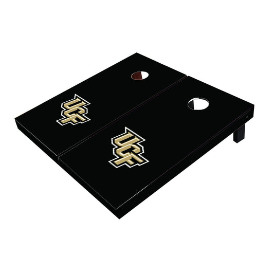 Central Florida UCF Golden Knights Black Matching Solid All-Weather Cornhole Boards