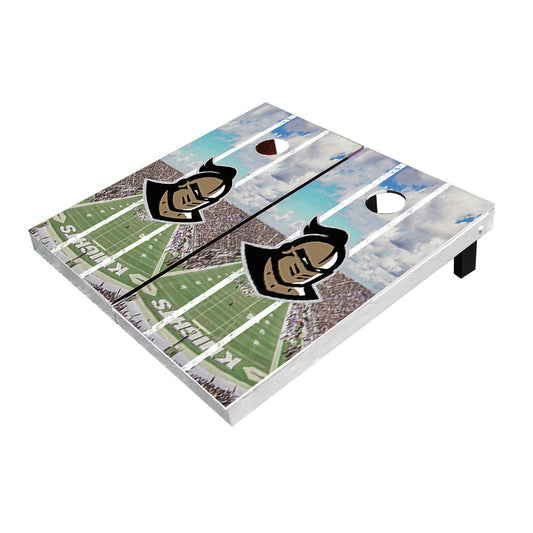 Central Florida UCF Golden Knights "Knightro" Stadium Long Stripe All-Weather Cornhole Boards