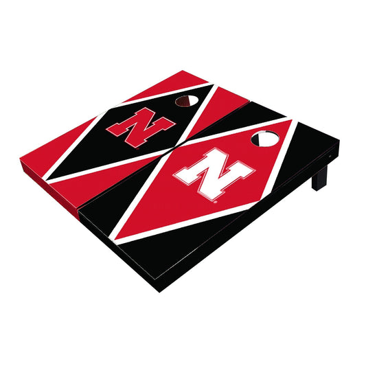Nebraska Cornhuskers Alternating Diamond All-Weather Cornhole Boards
