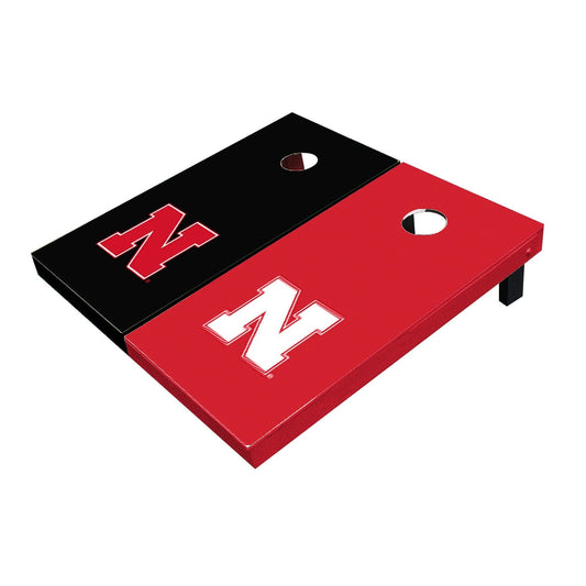 Nebraska Cornhuskers Alternating Solid All-Weather Cornhole Boards
