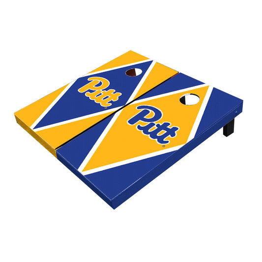 Pittsburgh Panthers Diamond Triangle Cornhole Boards