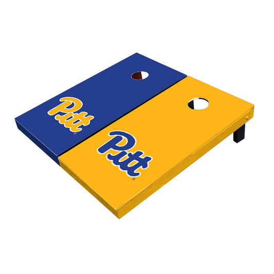 Pittsburgh Panthers Alternating Solid Cornhole Boards