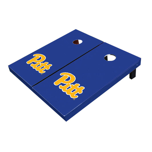 Pittsburgh Panthers Royal Matching Solid Cornhole Boards