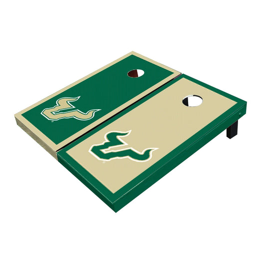 South Florida USF Bulls Alternating Border All-Weather Cornhole Boards