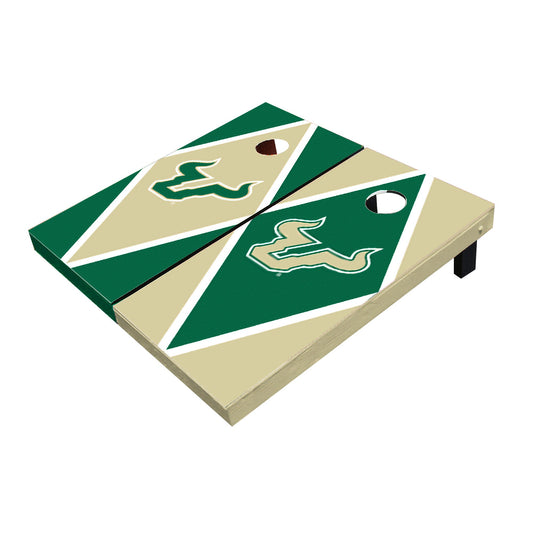 South Florida USF Bulls Alternating Diamond Cornhole Boards