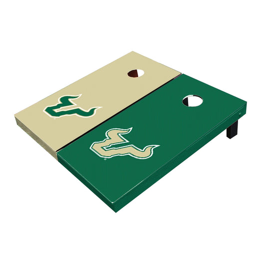 South Florida USF Bulls Alternating Solid All-Weather Cornhole Boards