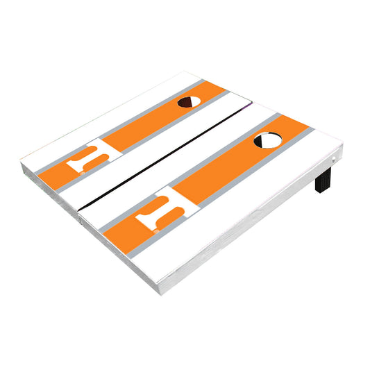 Tennessee Volunteers Orange And White Matching Long Stripe Cornhole Boards