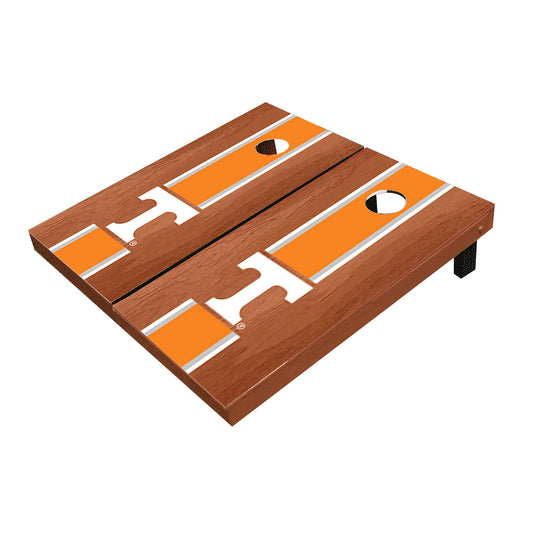 Tennessee Volunteers Orange Rosewood Matching Long Stripe Cornhole Boards