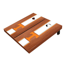 Tennessee Volunteers White Rosewood Matching Long Stripe All-Weather Cornhole Boards
