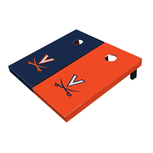 Virginia Cavaliers Alternating Solid Cornhole Boards