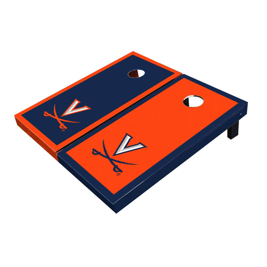 Virginia Cavaliers Alternating Border Cornhole Boards