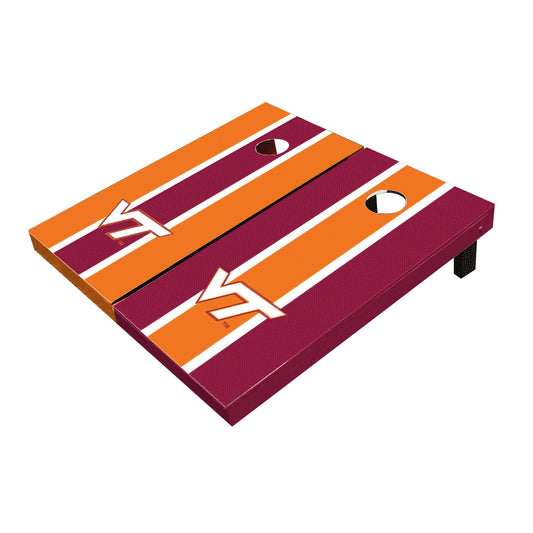 Virginia Tech Hokies Alternating Long Stripe Cornhole Boards