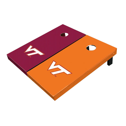 Virginia Tech Hokies Alternating Solid Cornhole Boards