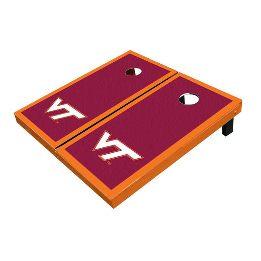 Virginia Tech Hokies Maroon Matching Border Cornhole Boards