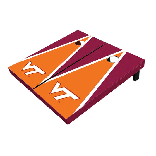 Virginia Tech Hokies Orange And Maroon Matching Triangle All-Weather Cornhole Boards
