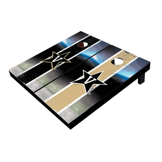 Vanderbilt Commodores Field Long Stripe Alternating Cornhole Boards