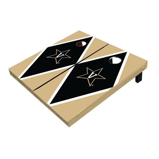 Vanderbilt Commodores Black And Gold Matching Diamond All-Weather Cornhole Boards