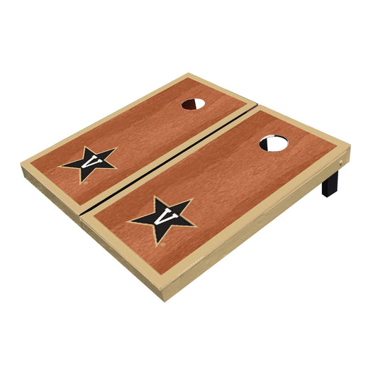 Vanderbilt Commodores Gold Rosewood Matching Border Cornhole Boards