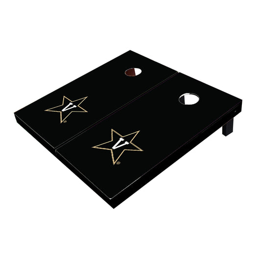 Vanderbilt Commodores Black Matching Solid Cornhole Boards