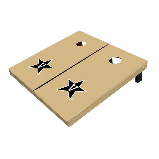 Vanderbilt Commodores Gold Matching Solid Cornhole Boards