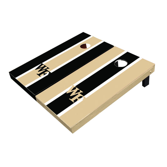 Wake Forest Demon Deacons Alternating Long Stripe Cornhole Boards