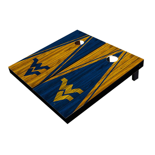 West Virginia Mountaineers Alternating Triangle Cornhole Boards