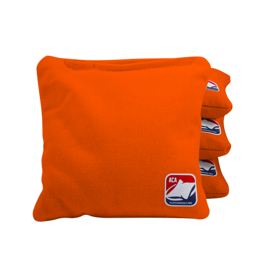 Orange ACA Regulation Cornhole Bags