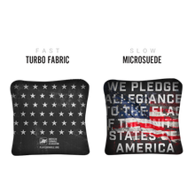 Pledge of Allegiance bag fabric
