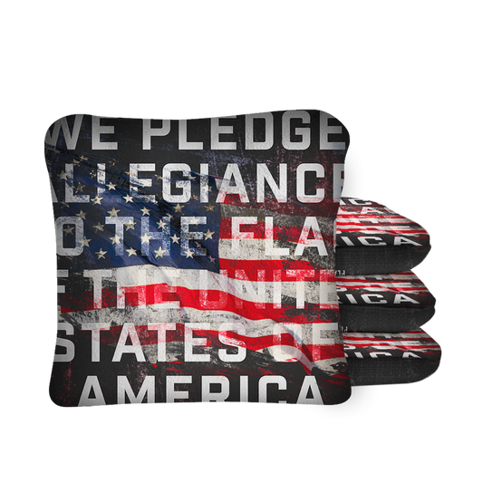 Pledge of Allegiance Synergy Pro Cornhole Bags