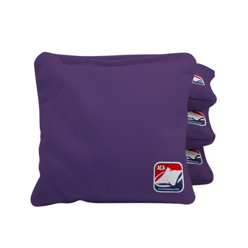 Purple ACA Regulation Cornhole Bags
